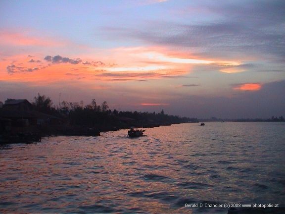 Mekong sunset