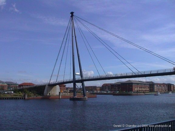 Millenium Bridge in Stockton-on-Tees