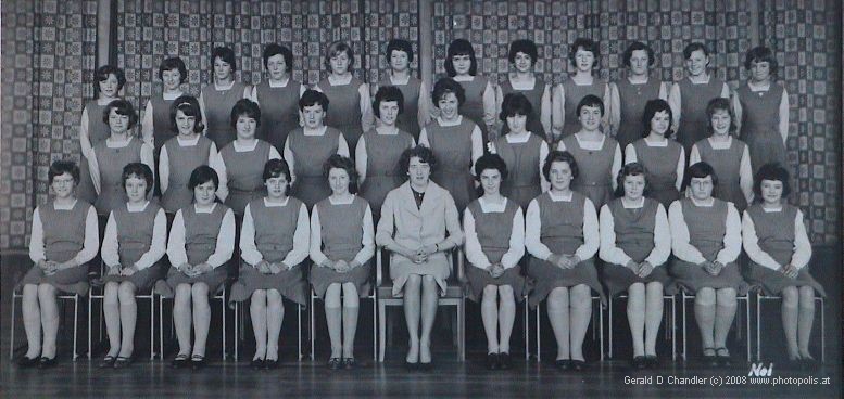 Miss Morton and form Upper IIIA