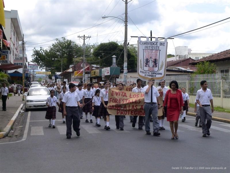 Students Marching for the Environment, David, Panama