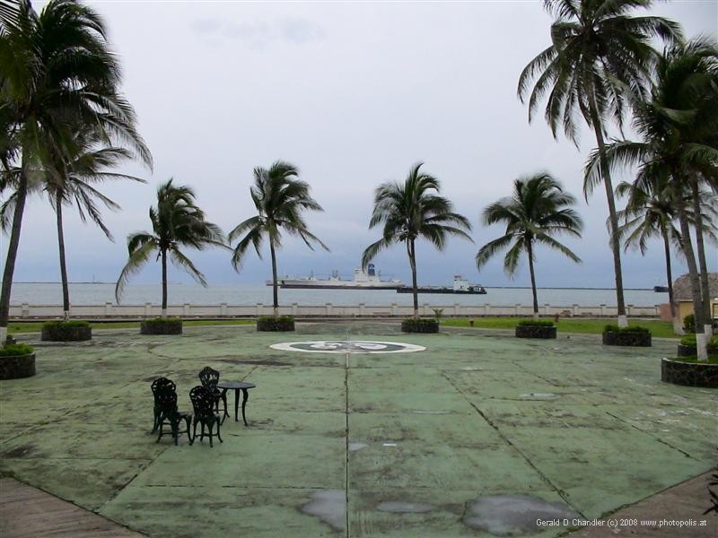 Ship Going to Canal, Grounds of Washington Hotel