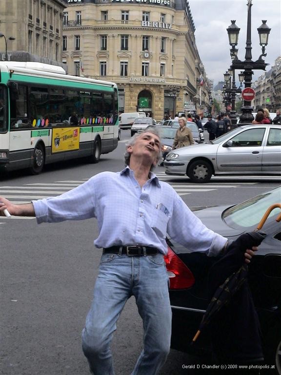 Man at Place de la Opera