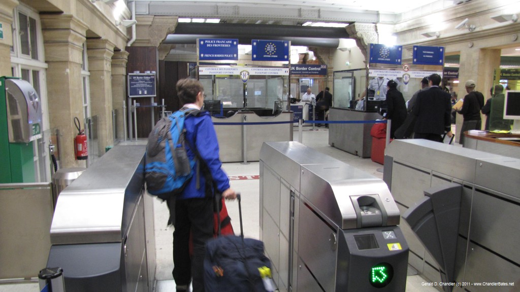 Jan, Eurostar Gate, UK Border Control