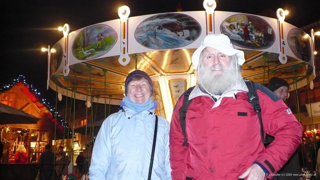 Christmas Market near Alexander Platz and Marienkirche, Berlin