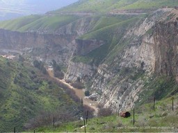 Yarmuk Valley Gorge, Golan