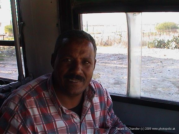 Egyptian Border bus driver