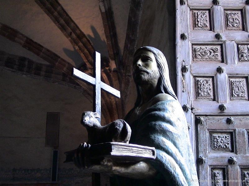 Statue of Christ in Cathedral