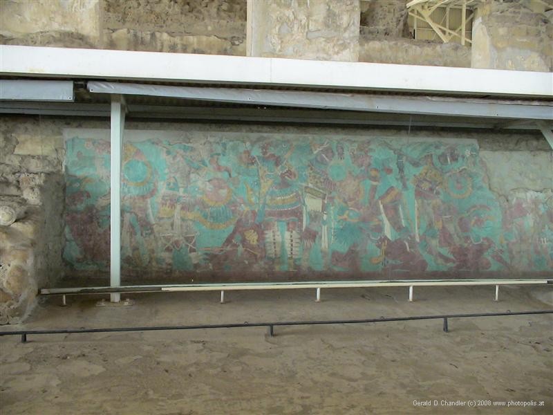 Cacaxtla wall mural