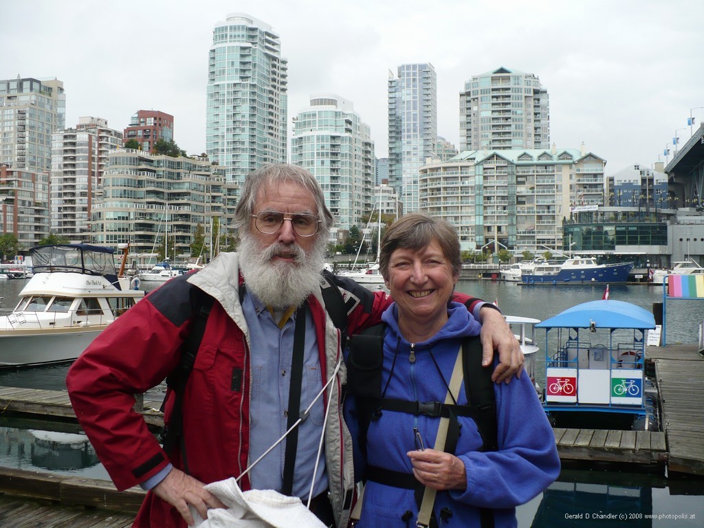 Vancouver Waterfront Apartments seen from Granville Island