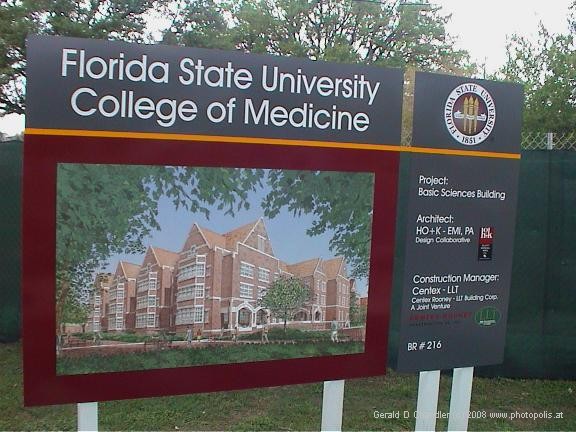 Sign on Florida State University for new College of Medicine