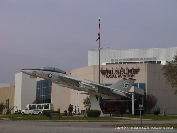 Entry to National Museum of Naval Aviation, Pensacola, FL