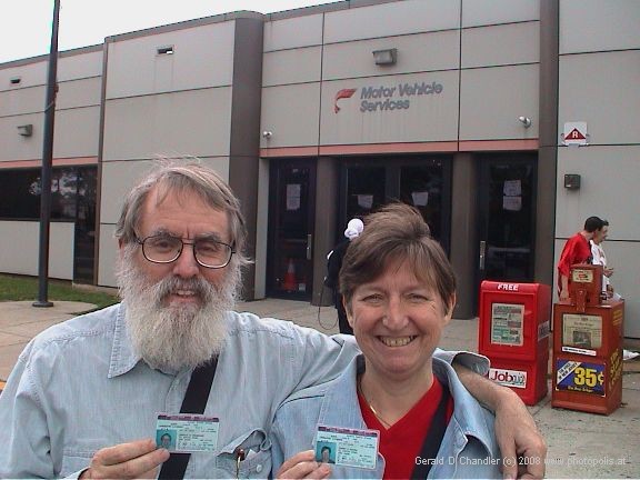 NJ Eatontown NJ DMV, Gerry and Jan